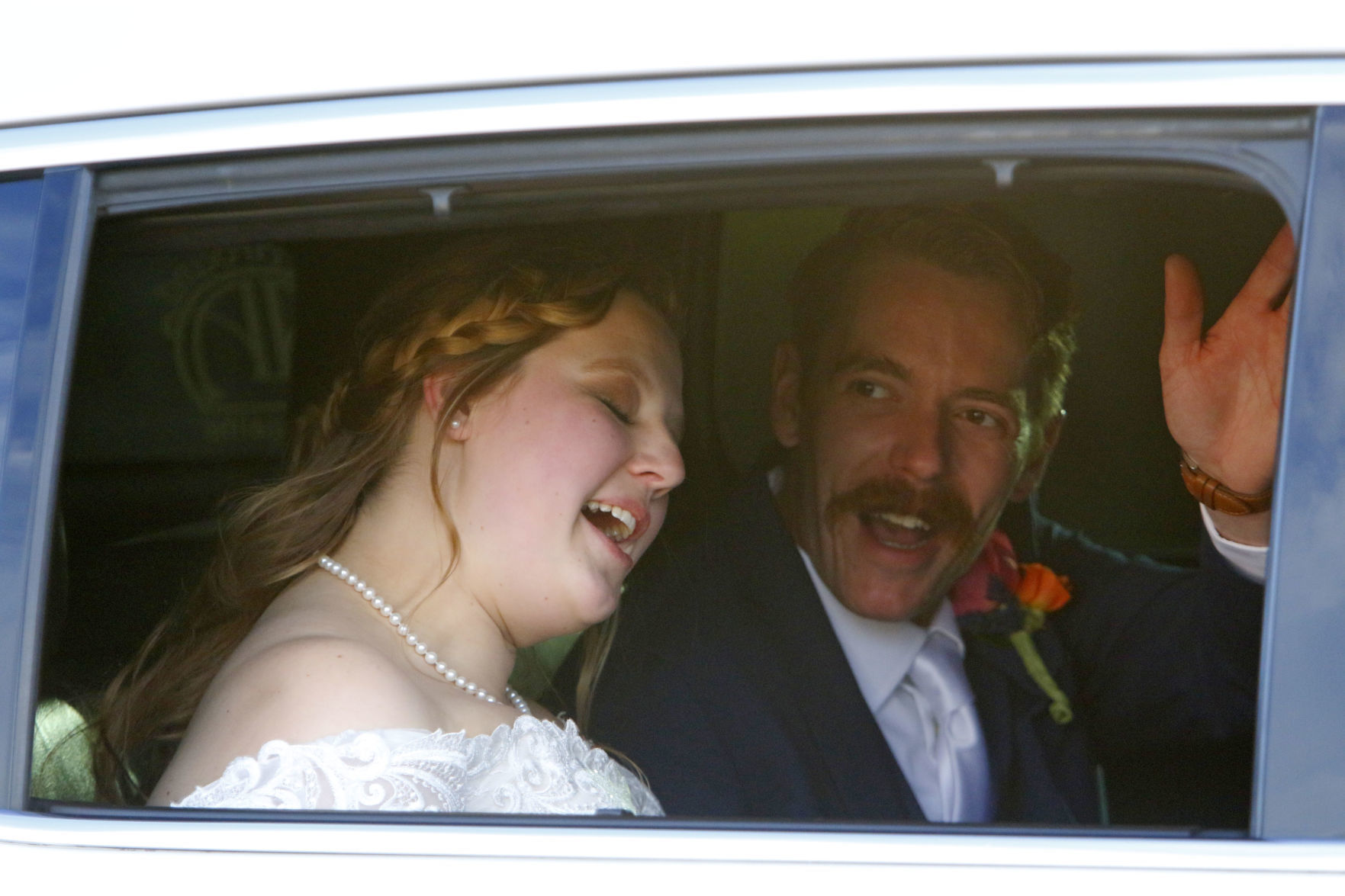 Mike De Young and Katie Dobis tie the knot